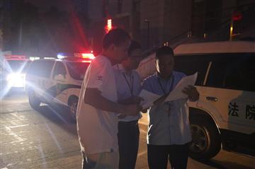 执行一科召开“夜间大执行”专项执行活动